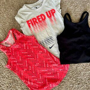 Girls’ 3-Piece Athletic Bundle | Size Medium | Nike, Energy Zone & All in Motion